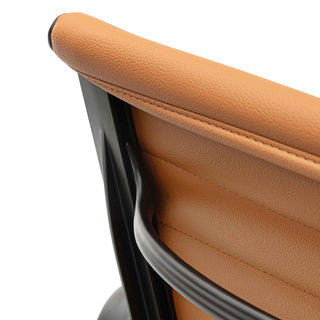 Mila Office Chair Black Tan