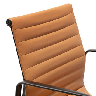 Mila Office Chair Black Tan