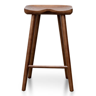 Evie Bar Stool Walnut Red