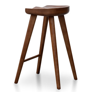 Evie Bar Stool Walnut Red