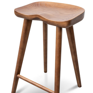 Evie Bar Stool Walnut Red