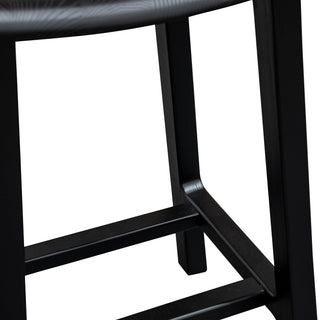 Logan Bar Stool Black