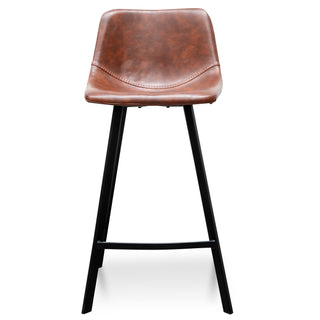 Ivy Bar Stool Brown Red