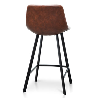 Ivy Bar Stool Brown Red