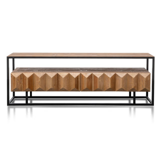 Luca TV Unit Black Natural
