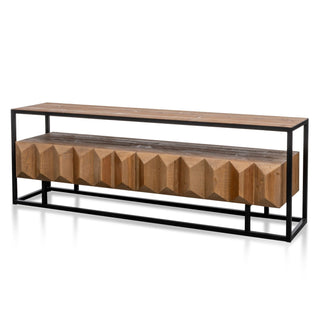 Luca TV Unit Black Natural