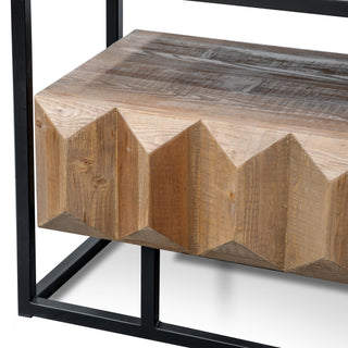 Luca TV Unit Black Natural