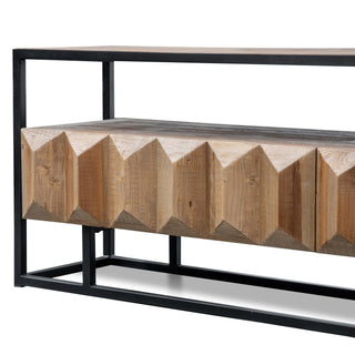 Luca TV Unit Black Natural