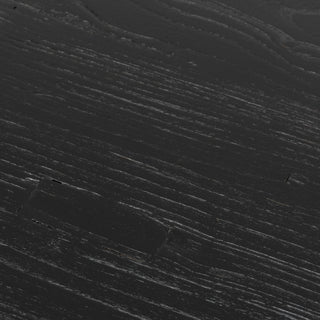 Noosa Dining Table Black Tan Red