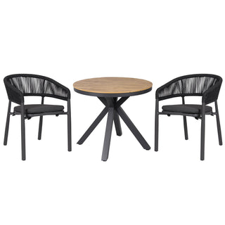 Connor Dining Table Natural Charcoal