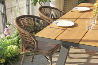 Stella Dining Table Natural Charcoal