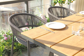 Stella Dining Table Natural Charcoal