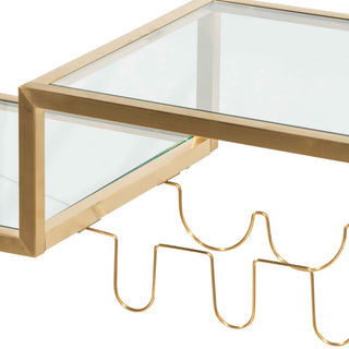 Torquay Bar Cart Gold