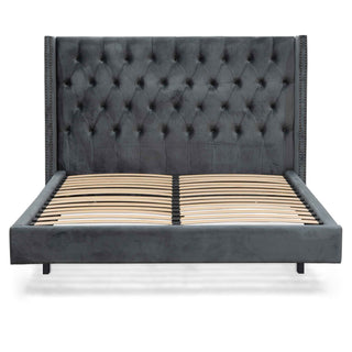 Caleb Bedframe Charcoal