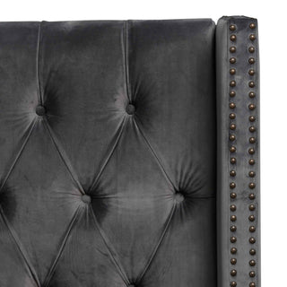 Caleb Bedframe Charcoal