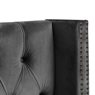 Caleb Bedframe Charcoal