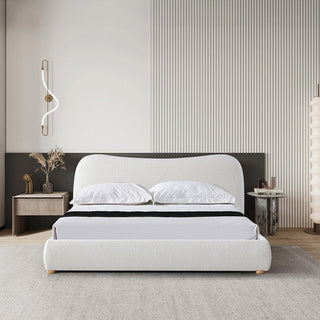 Iris Bedframe White Cream