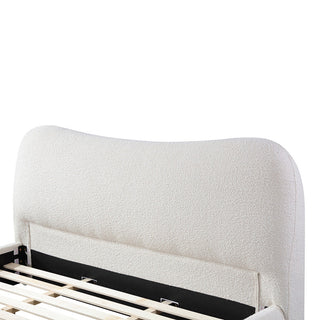 Iris Bedframe White Cream
