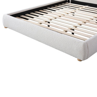 Iris Bedframe White Cream