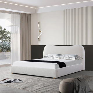 Iris Bedframe White Cream