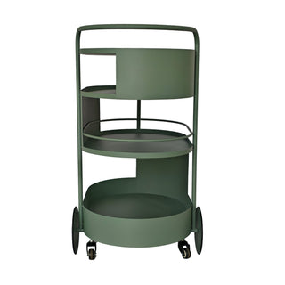 Felix Bar Cart Green Sage Red