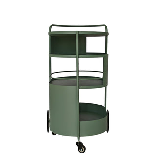 Felix Bar Cart Green Sage Red