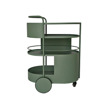 Felix Bar Cart Green Sage Red