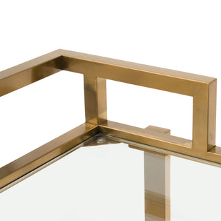 Felix Bar Cart Gold Brass