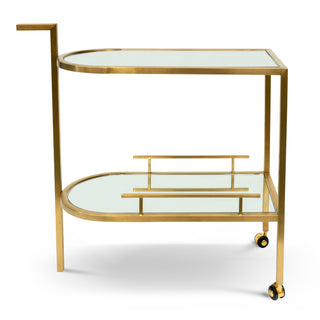 Jasper Bar Cart Gold