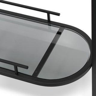 Devonport Bar Cart Black