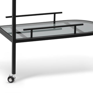 Devonport Bar Cart Black