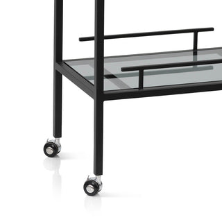 Devonport Bar Cart Black