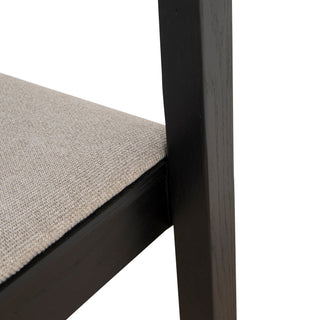 Luca Bar Stool Black Grey