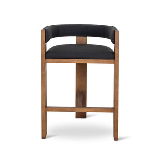 Oscar Bar Stool Black Brown