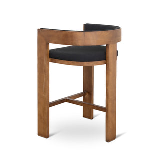 Oscar Bar Stool Black Brown
