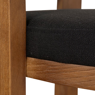 Oscar Bar Stool Black Brown