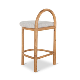 Devonport Bar Stool Grey Natural