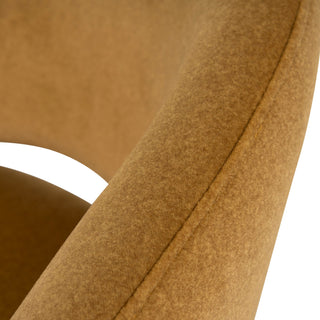 Theo Bar Stool Black Gold Red Orange