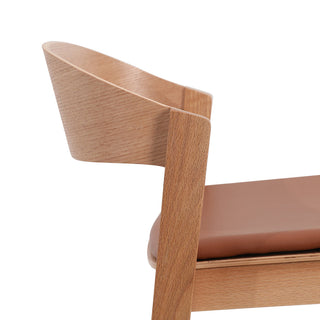 Miles Bar Stool Natural Brown