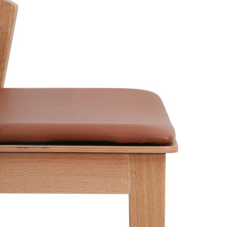 Miles Bar Stool Natural Brown