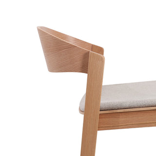 Archie Bar Stool Grey Natural