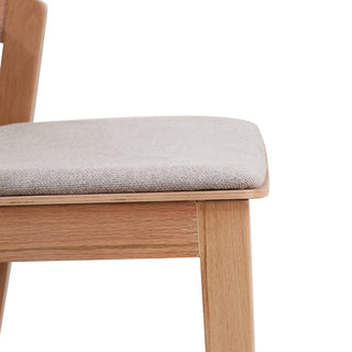 Archie Bar Stool Grey Natural