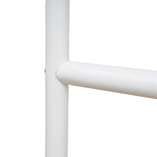 Preston Bar Stool White Grey