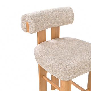 Harper Bar Stool Natural Beige