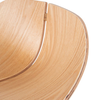 Hobart Bar Stool White Natural