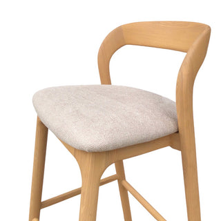 Aria Bar Stool Natural Beige