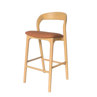 Logan Bar Stool Natural Tan