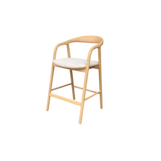 Hugo Bar Stool Natural Beige