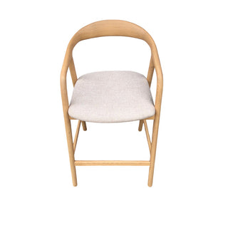 Hugo Bar Stool Natural Beige