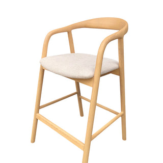 Hugo Bar Stool Natural Beige